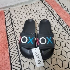 ROXY SLIPPY SLIP ON SANDAL, SZ 11